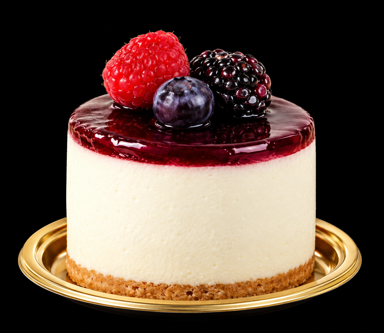 Cheese Cake With Berries